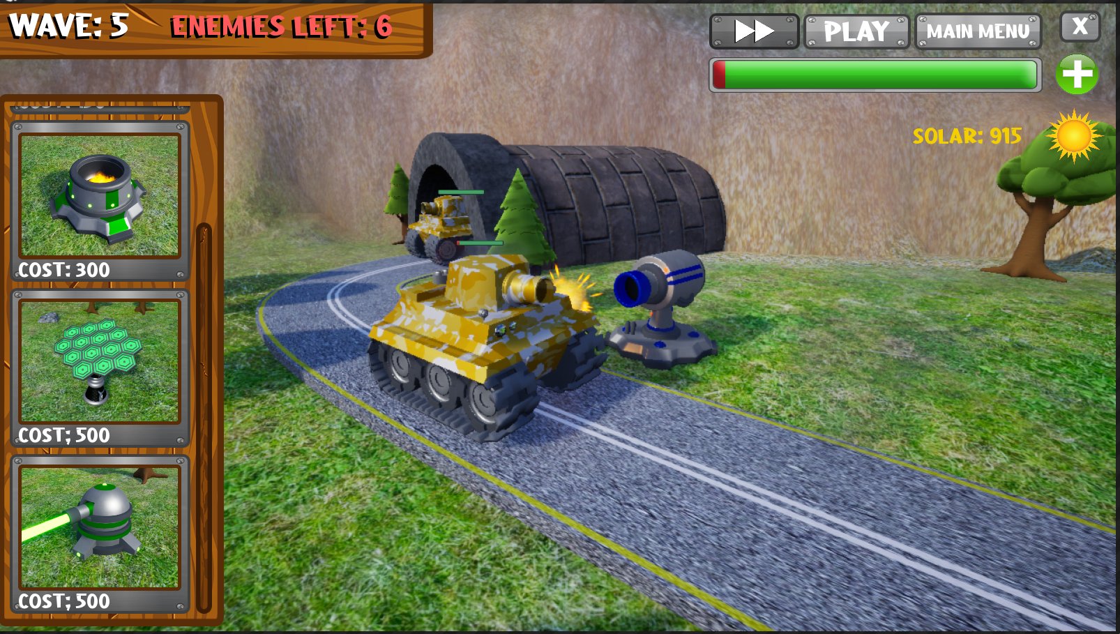 Gameplay — overview of the procedural map