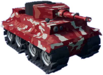 High-tier tank enemy